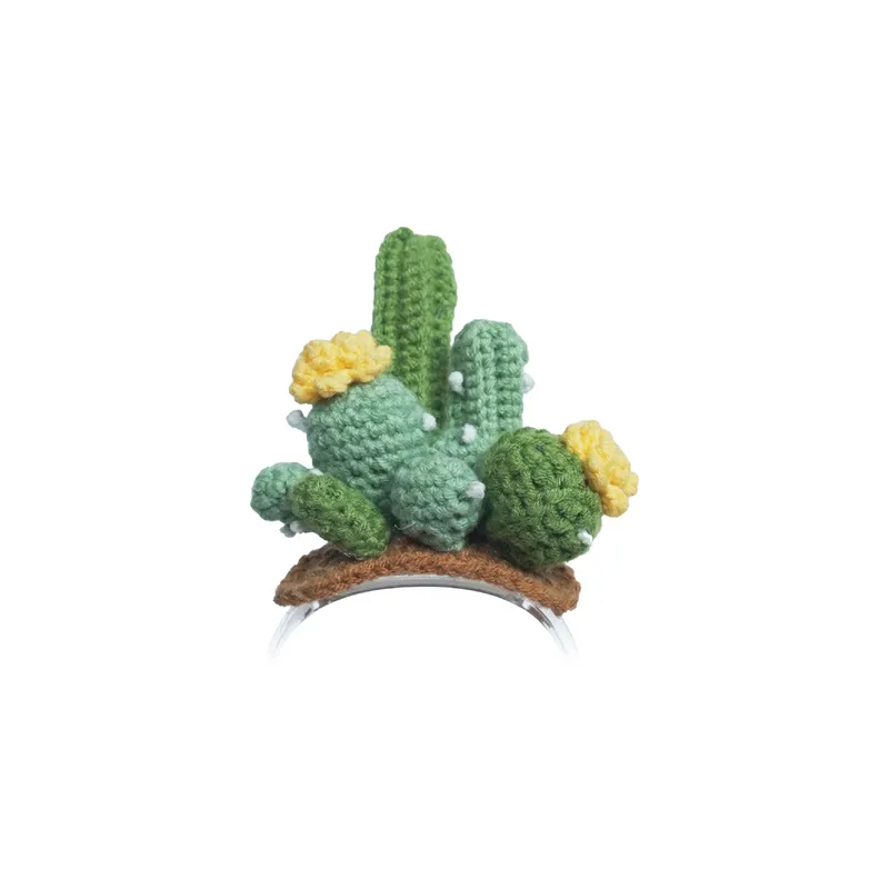 Knitted costume for Loona Premium Cactus